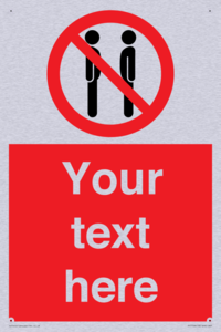 Custom prohibition not face to face